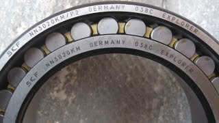 Шпиндельный подшипник токарного станка - 1К62 NN3020KM/P2 / Spindle bearing of lathe