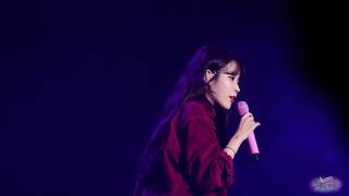 171203 팔레트 전국투어 콘서트 청주 아이유 - 토크+내 손을 잡아 by holyarrow