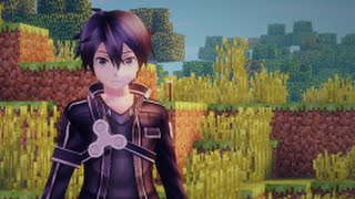 Minecraft mod SAO Kirito Custom Steve Animations release