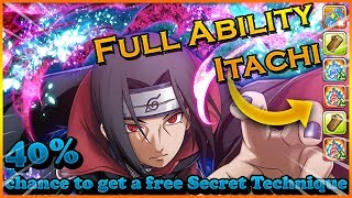 Itachi BF Full Ability Showcase NR | Naruto Ultimate Ninja Blazing