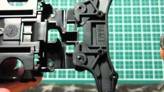 【ミニ四駆】バンパーレスユニットを使用した内蔵サスペンション