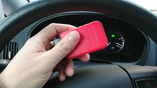 Grand Starex 4WD 2017 euro 6 OBD scanner (сканер ошибок) - устранение ограничителя мочевины