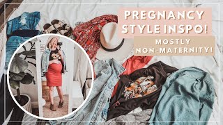 Maternity Style Essentials | Outfit Ideas and Try On | Non Maternity Clothes