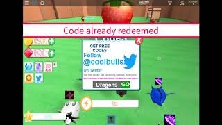 roblox dragon simulator codes!