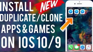 NEW How to get Duplicate/Clone Apps & Games on IOS 10/9 For FREE!! iPhone iPad iPod Touch 2017