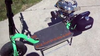 Go-Ped GSR60 Sko-Pod 60 Fully Built Motor with Jet-Pro 60 Pipe (Walk Around)
