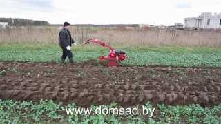 Мотоблок "Салют-100" пашет сам!