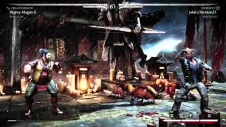 Mortal Kombat XL Mighty-Mugen-x (Bo' Rai Cho) vs joker23batman23 (Johnny Cage)