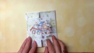 Новогодняя открытка с ИНТЕРАКТИВНЫМ элементом.