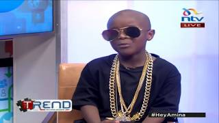 JUALA SUPERBOY(PART 2)-ONE ON ONE WITH AMINA ABDI(THE TREND NTV