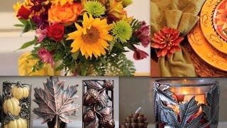 Decor Ideas For Fall/Autumn & ThanksGiving! :)