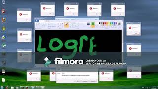 crazy windows 7 error  popup  effect with instruments