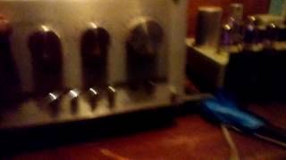 Webster tp-14 tube amplifier  with Marantz 3250b pre-amp