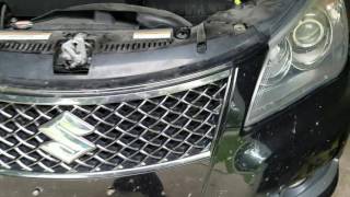 How to replace headlights in a Suzuki Kizashi