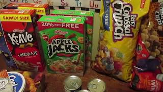 ALDI WALMART GROCERY HAUL SMALL FAMILY *215.00 TWO WEEKS*