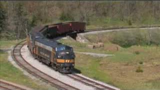 Give 'er Plenty of Horn! Western Maryland Diesel Photo Freight Special