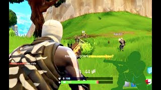 CROUCH while shooting! (Fortnite Battle Royale)
