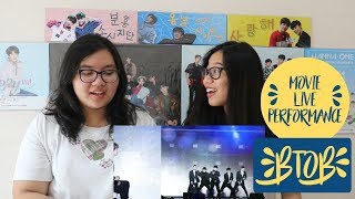 BTOB - MOVIE PERFORMANCE PYEONGCHANG OLYMPICS REACTION (BAHASA)