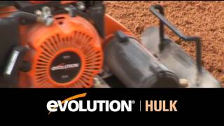 Малогабаритная бензиновая виброплита HULK. Производство EVOLUTION POWER TOOLS, UK