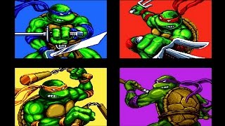 TEENAGE MUTANT NINJA TURTLES - The Hyperstone Heist SEGA прохождение (Черепашки-ниндзя) [009]
