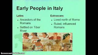 Geography and Early Romans