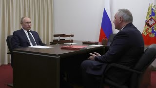Владимир Путин встретился с Дмитрием Рогозиным