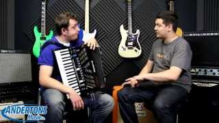 The Andertons Accordion Video! - Roland V-Accordion FR-3X