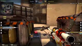 CS:GO Crazy Flick In 1V3 Clutch & Amazing Reaction From Caster