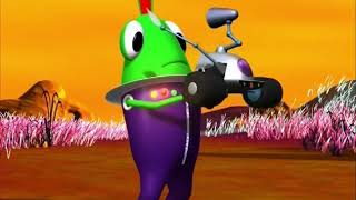 cartoon alien tickled