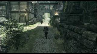 Skyrim AMD HD6870 Performance Drivers - Ultra Settings. Whiterun Outskirts - Solitude.
