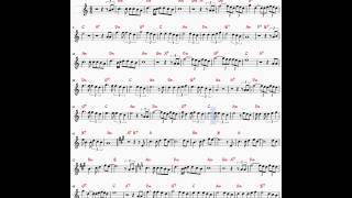 Última canção - Partitura
