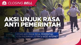Kuba Tuding Pihak Asing Dibalik Aksi Unjuk Rasa Anti Pemerintah