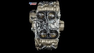 Desmosedici Stradale V4 Engine - 90-Degree V-4 counter-rotating crankshaft – 1103cc