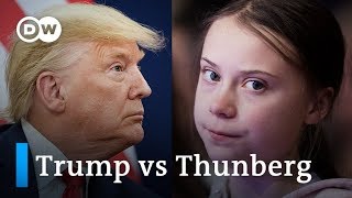 Trump & Greta Thunberg clash on climate change in Davos | DW News