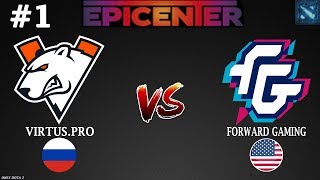 ЖЕСТКИЙ ЭМБЕР от ВП! | Virtus.Pro vs FWD #1 (BO3) EPICENTER Major