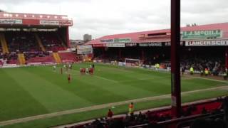 Craig Davies penalty against Bristol city