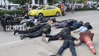 Thailand: Three injured by rubber bullets at Bangkok protest