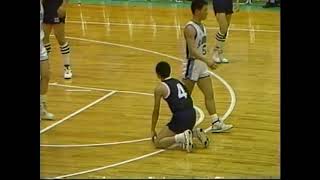 高校バスケ　1990年　仙台インターハイ　準決勝　土浦日大　VS　能代工業
