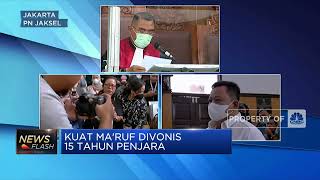 Tok! Kuat Ma'ruf Divonis 15 Tahun Penjara