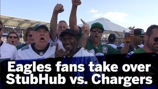 Eagles Fans Take Over StubHub At Chargers Game | San Diego Union-Tribune