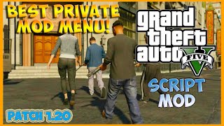 GTA 5 Online: BEST PRIVATE MOD MENU Showcase (Patch 1.20) "RARE MOD MENU" *SCRIPT*