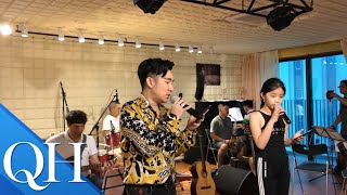 Giọt Sương Trên Mí Mắt | Quang Hà - Bé Jenifer Thiên Nga
