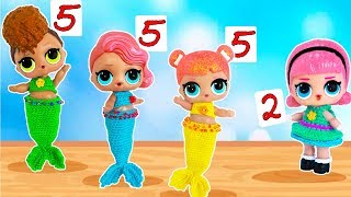 КУКЛА ЛОЛ РУСАЛКА?! Мультик #ЛОЛ СЮРПРИЗ школа