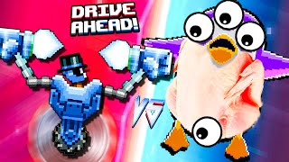 DRIVE AHEAD Новая ЛЕГЕНДАРНАЯ ТАЧКА ГРОМИЛА против ЗЛОГО БОССА ЦЫПЛЕНКА