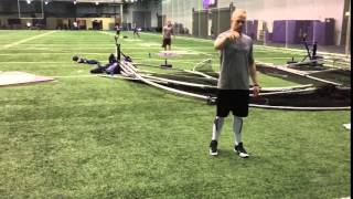 Towel Drill for Arm Drive