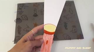 Sea craft for kids / Exploring the bottom of the sea / Поделка подводный мир