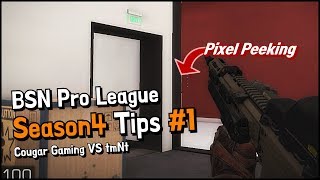 BSN 시즌4 팁 Pro League Season4 Tips & Tricks - Cougar Gaming vs tmNt / Black Squad