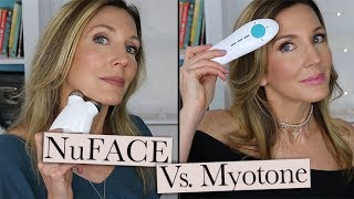 NuFACE vs Myotone ~ Microcurrent At-Home Facial Toning Device Comparison