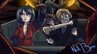 Смешные моменты | RE 6 | Кооп Деда Миши и Ночного филина