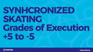 Grades of Execution +5 to -5 Synchronized Skating